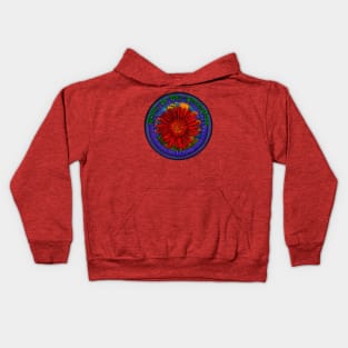 Red Daisy Kids Hoodie